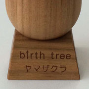 4月 ヤマザクラの木のたまごスタンド