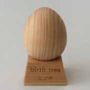 3月 ヒノキの木のたまご + スタンドセット